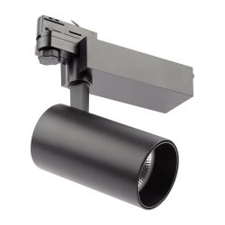 Трековый светильник трехфазный ЭРА SТR-30-36-40K-B30 светодиодный 30Вт 4000K черный | Трехфазные трековые светильники