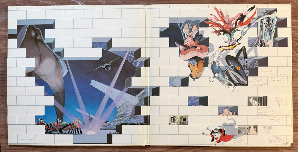 Pink Floyd - The Wall 2LP (Швеция 1979г.)
