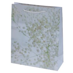 GAEM Пакет подарочный (бумага 210г/м2, блок 12шт), L26 W10 H32 см, 4в.