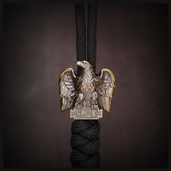 Бусина "Орел Цезаря" для темляков или браслетов , латунь