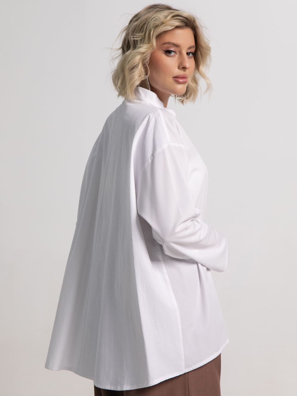 Блуза Луиза (белая) Б15187-39М LT Collection