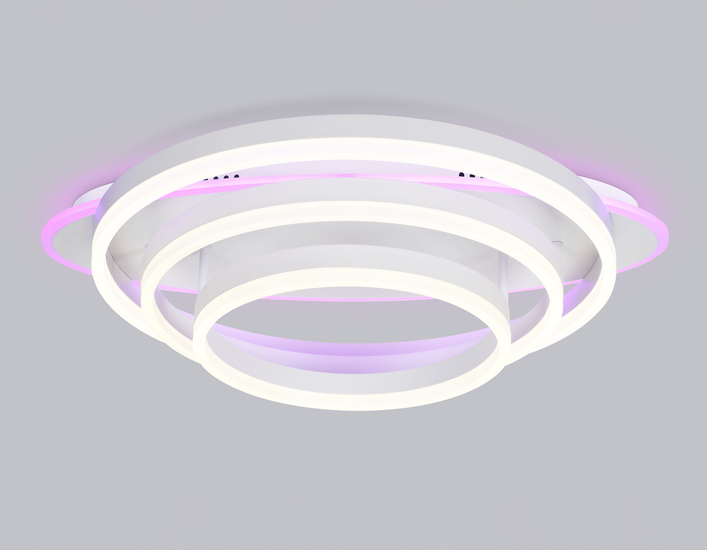 FA8522 WH белый 146W 3000K-6400K+RGB 560*500*150 (ПДУ РАДИО 2.4G)