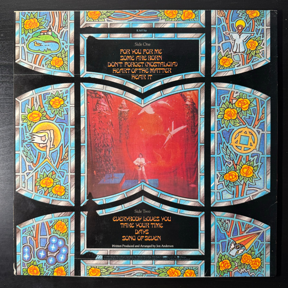 Jon Anderson ‎– Song Of Seven (Англия 1980г.)