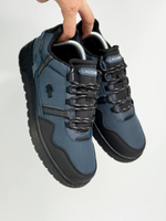 Кроссовки Lacoste Gore-Tex ТЕРМО #N585 (син.)