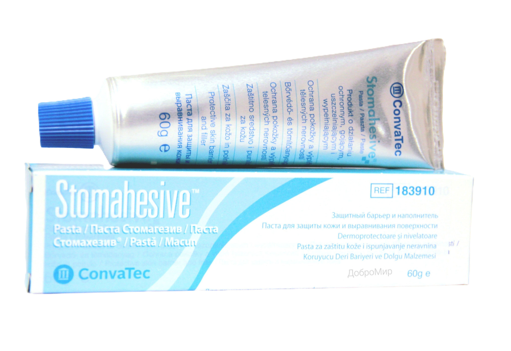Паста герметик Stomahesive Стомагезив для стомы, тюбик 60г 1шт.