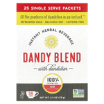 Dandy Blend, Instant Herbal Beverage With Dandelion (Быстрорастворимый травяной напиток с одуванчиком), без кофеина, 25 одноразовых пакетиков