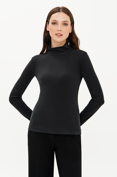 23340 Водолазка женская (черный)