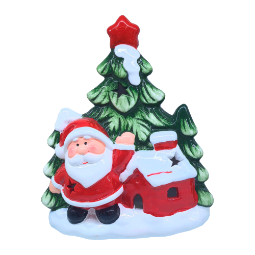 Mumuso Новогодний декор «Ёлочка с Дедом Морозом»