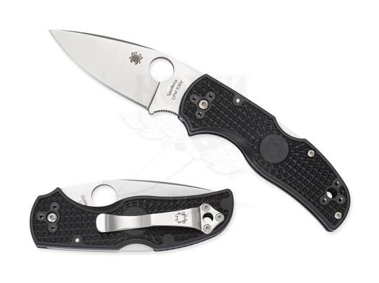 Складной нож Spyderco Native 5 Black 41PSBK5 c клинком из стали CPM-S35VN, рукоять FRN
