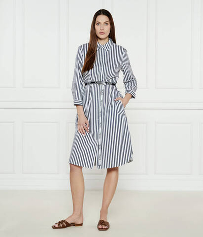 Платье с ремешком Dominique Joop! - темно-синий(30046521)