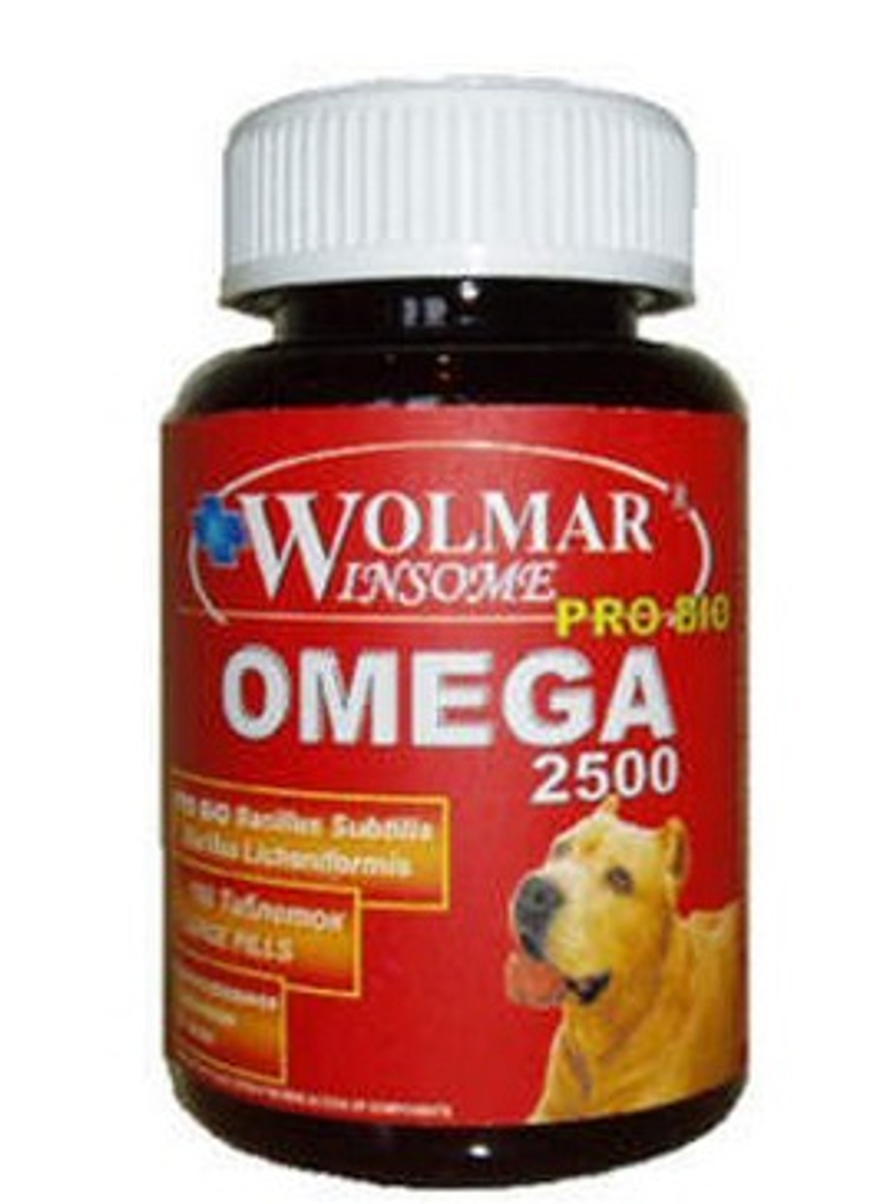 Wolmar Winsome Pro Bio OMEGA 2500 комплекс для собак крупных пород, 100 таб. (Волмар)