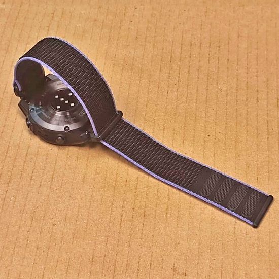 Ремешок TacFit 22 мм. для Garmin Fenix 7 / 6 / 5, Epix 2, Instinct / Instinct 2, Forerunner 9х5, Marq / Marq 2 нейлоновый быстросъемный Велкро