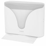 Диспенсер для полотенец EXTRA LAIMA PROFESSIONAL, (Система H2), Z-сложения, белый, ABS-пластик, 609472, 303368