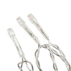 ULD-C3020-160-DTA AMBER IP20 Занавес светодиодный. 3х2м. 160 светодиодов. Янтарный свет. Провод прозрачный. TM Uniel