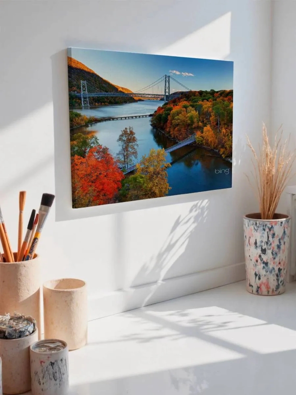 Картина на стену 40 X 50 Мосты