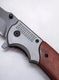 Тактический складной нож Browning со стеклоотбоем и стропорезом Коричневый