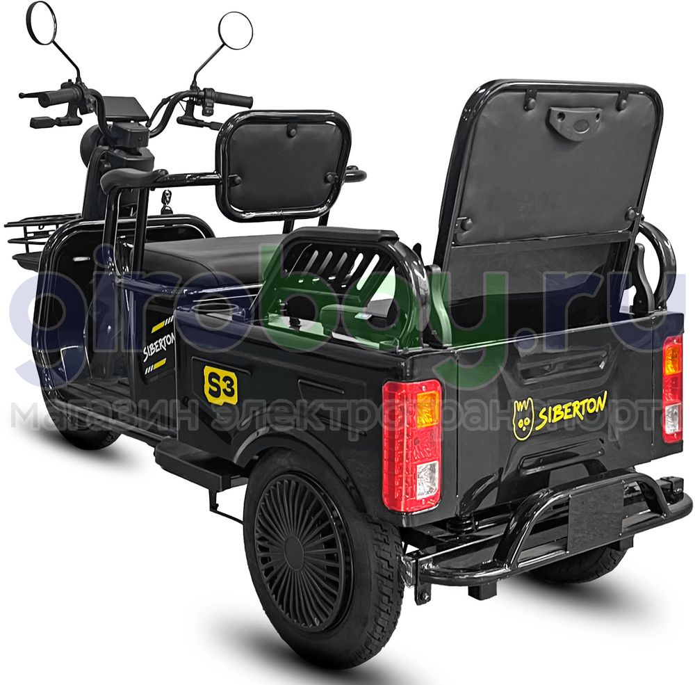 Электротрицикл SIBERTON V3 2000W (60V/21Ah) фото №5