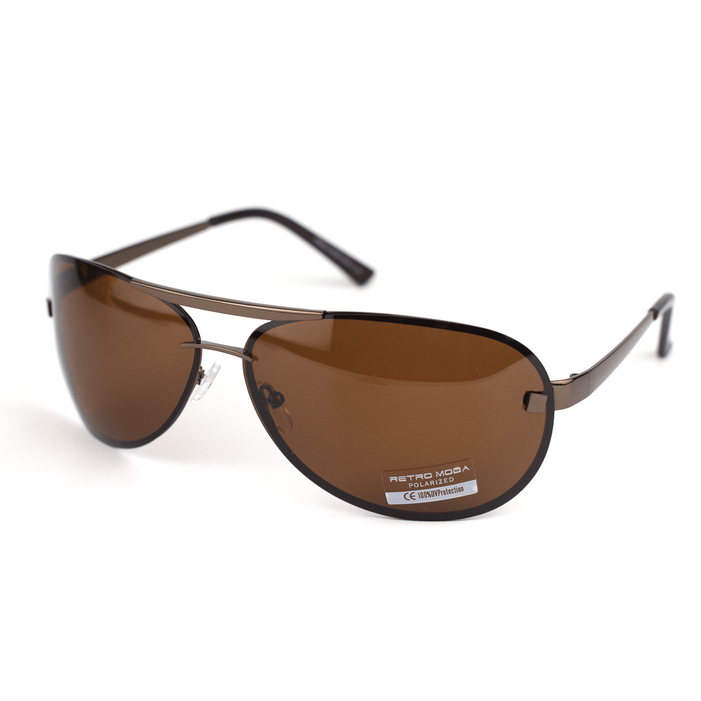 Очки солнцезащитные поляризационные Retro Moda Polarized Рro42 (антифары)