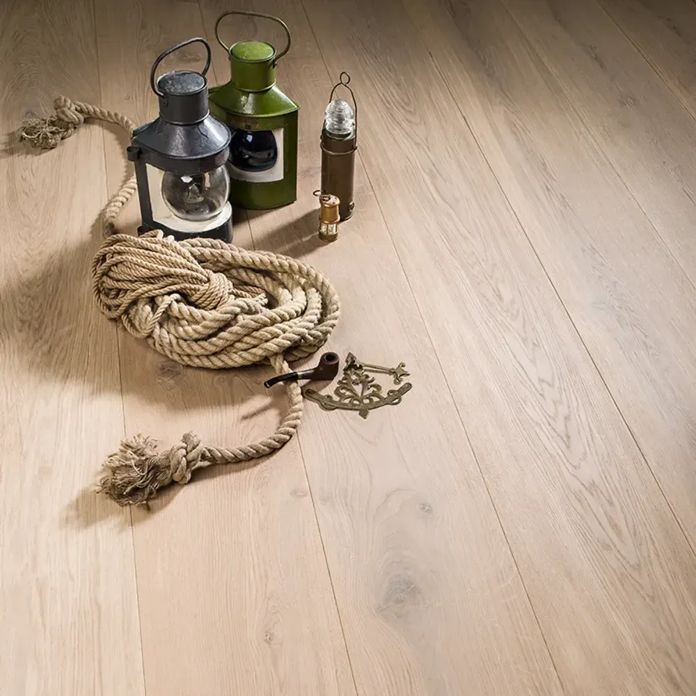 Инженерный паркет Coswick Дуб Батист (Batiste) Шелковое масло ультраматовое