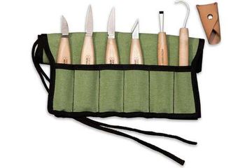 Набор для резьбы по дереву, ПЕТРОГРАДЪ, N2, 6 предметов