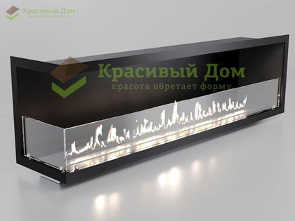 Угловой биокамин 1700