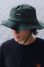 Панама из вельвета Velvet Green