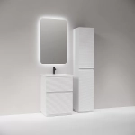 Тумба с раковиной Sancos FOLK Floor FL60FW/CN7011 60 Bianco