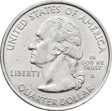 25 центов (1/4 доллара, квотер) 2001 США «Штат Нью-Йорк» (D) 