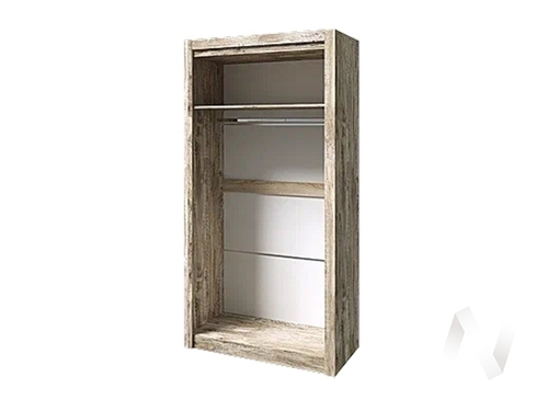 Шкаф 2-х Cпальня Ривьера (дуб юкон/дуб юкон; бетон темный)