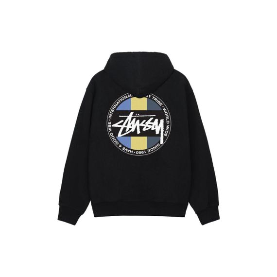 Stussy FW23 CLASSIC DOT ZIP HOODIE Logo