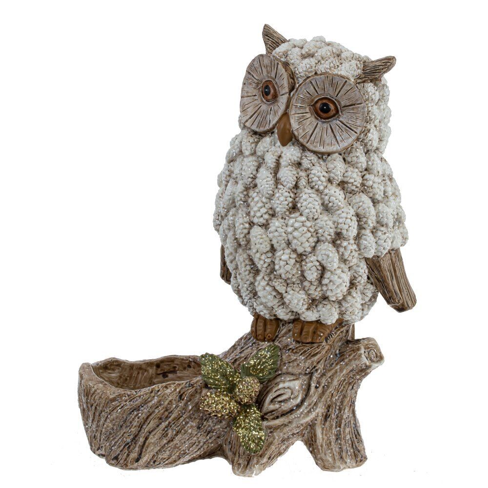 GAEM Подсвечник декоративный "Сова", L10,5 W6 H13,5 см, 2в.