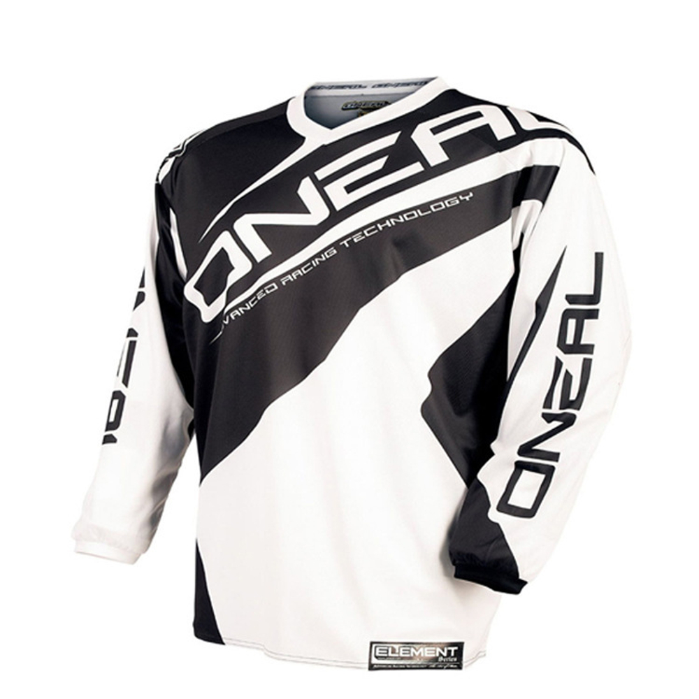 Jersey  Oneal MTB (черно-белый) размер М 53.5см. (65-77кг.)