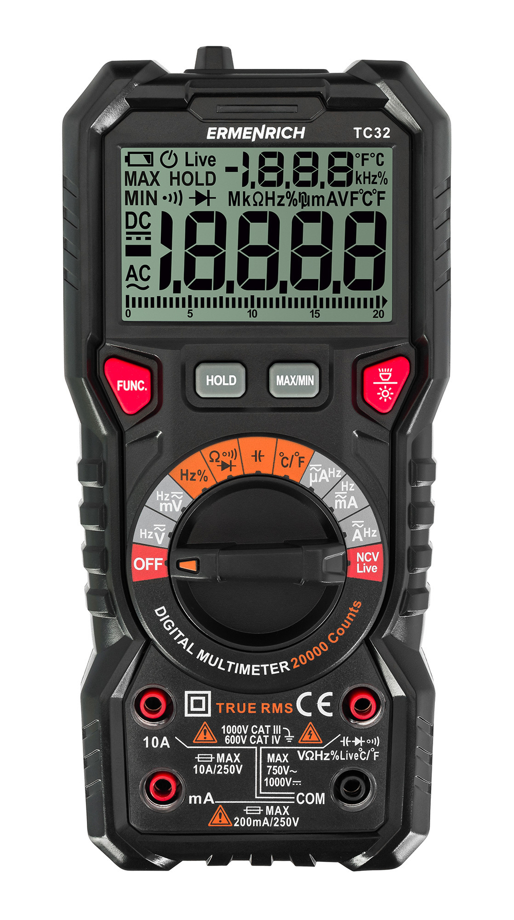 Цифровой мультиметр Ermenrich Zing TC32