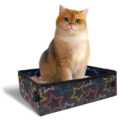 Туалет для кошек складной "Путешественник", 400*300*110мм, Gamma