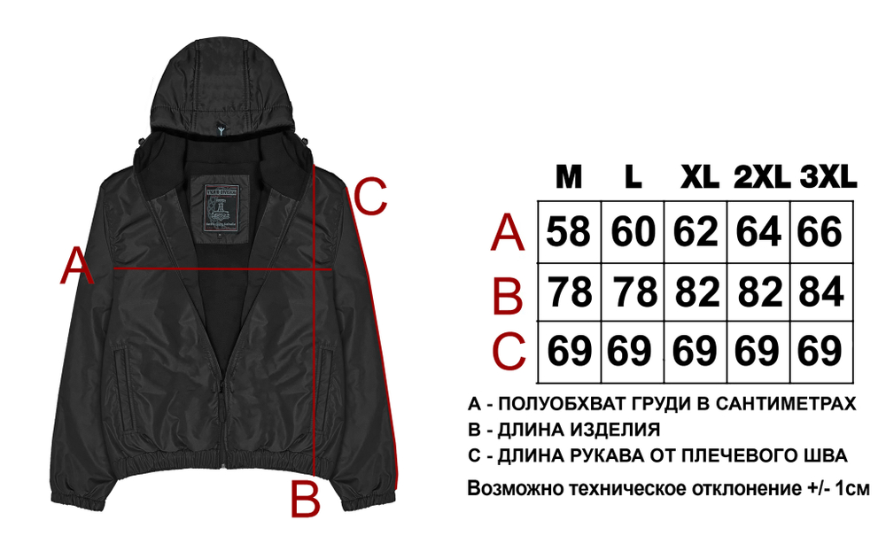 Куртка Vigrid Division "Берген" Черный