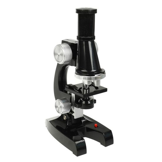 Микроскоп "iq эксперименты", 10 компонентов, кор.19*23,7*8,5см ИГРАЕМ ВМЕСТЕ