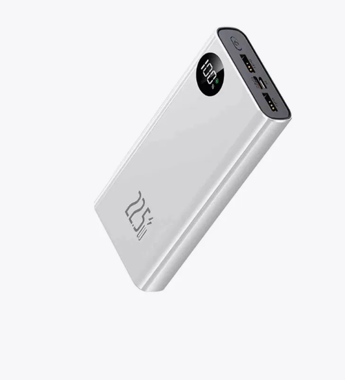 Внешний аккумулятор с быстрой зарядкой для телефона 20000 мА*ч 5 А