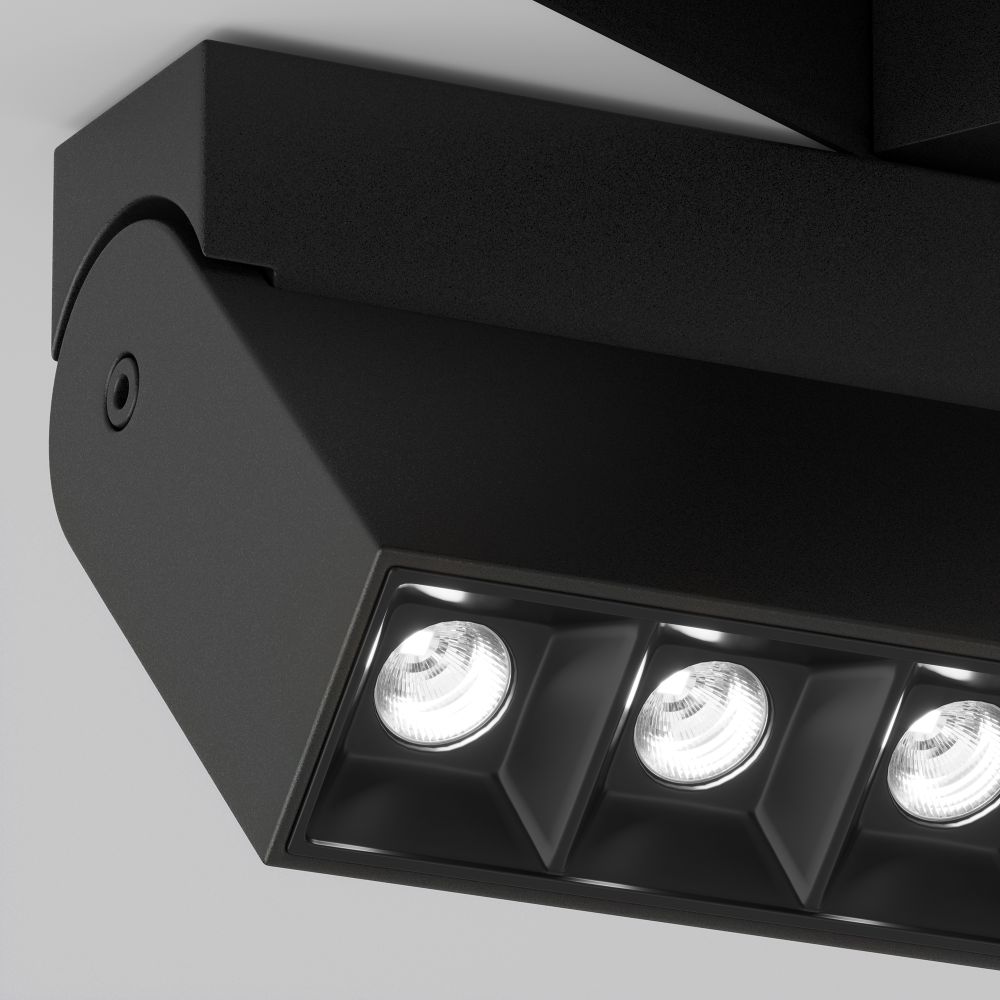 Трековый магнитный светодиодный светильник Maytoni Points Rot Gravity TR077-2-20W4K-B