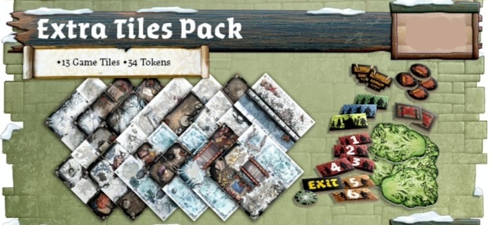 [Предзаказ] Zombicide - Extra Tiles Pack