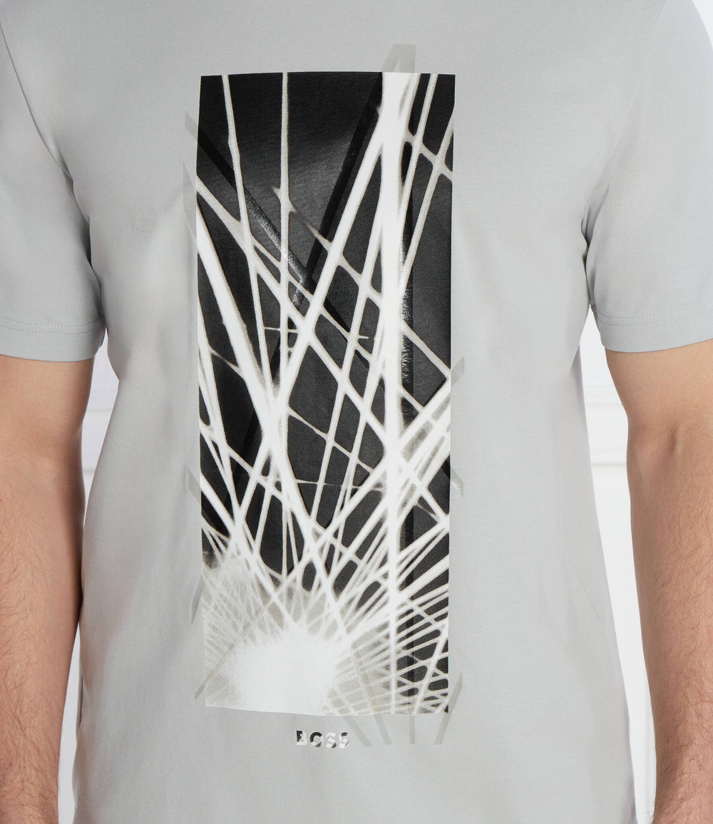 Футболка Tee 6 BOSS GREEN - серый(50514647)