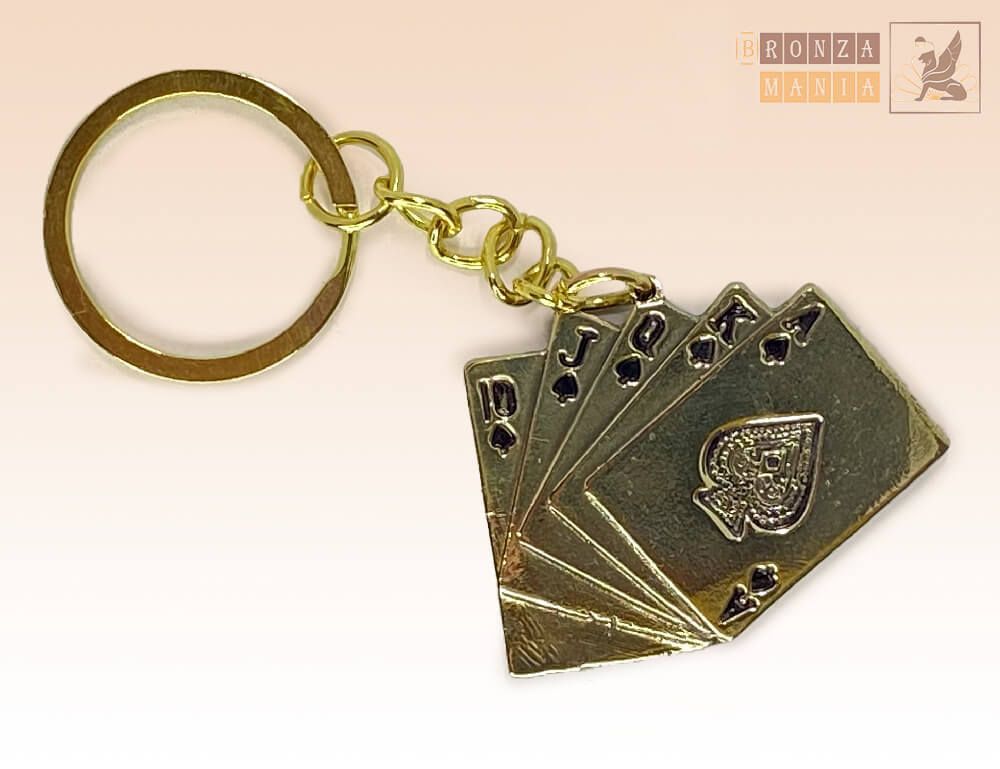 брелок Карты Роял Флеш