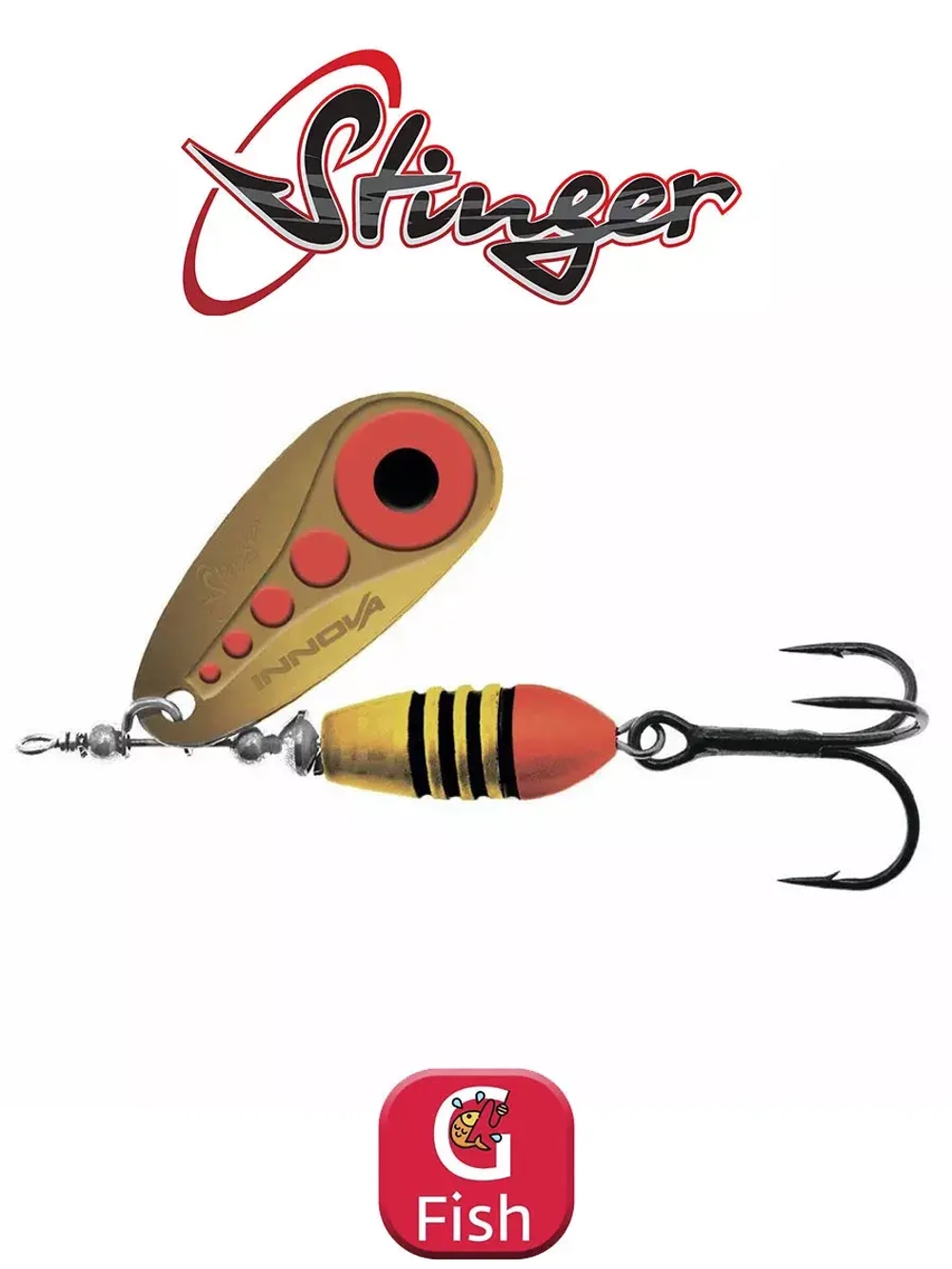 Блесна для рыбалки вращающаяся  Innova SR #4 12,0гр #015