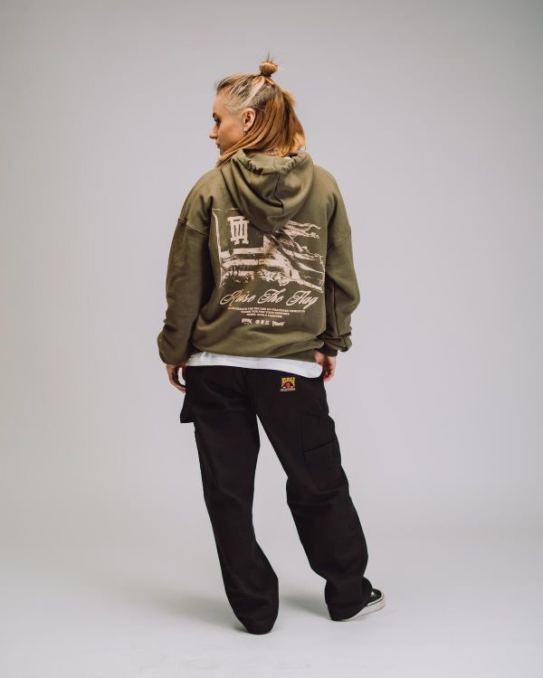 Худи Flag хаки - фото 9