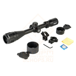 Прицел оптический Veber Black Fox 4-16X40 AOE RG
