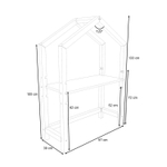 Письменный стол домик для школьника с регулировкой высоты