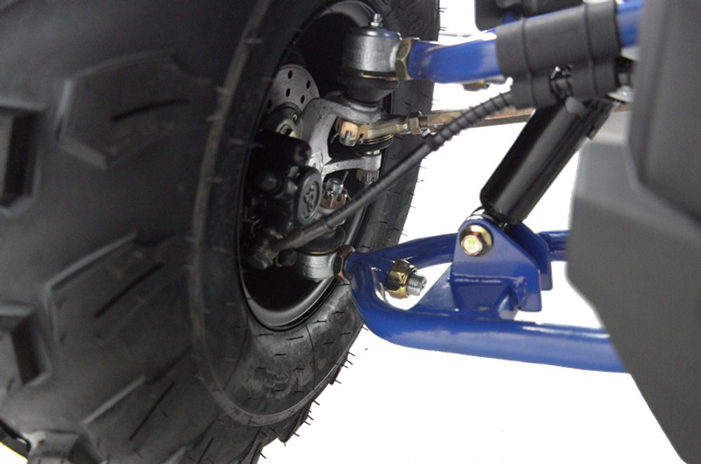 Квадроцикл Wels Thunder EVO 125 куб/см 10 л.с колеса 8" цвет Белый/красный