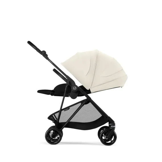 Прогулочная коляска Cybex Melio Carbon Canvas White
