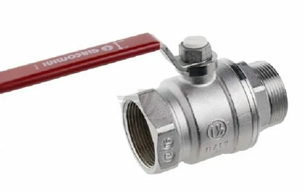 Кран шаровый 25 (1") ВН рычаг (GIACOMINI)
