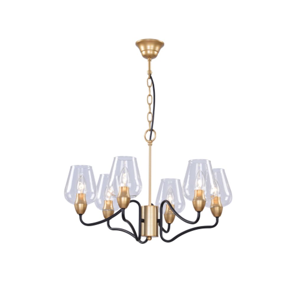 Люстра Rivoli Fresco 5045-206 6 * E14 40 Вт лофт - кантри | Rivoli