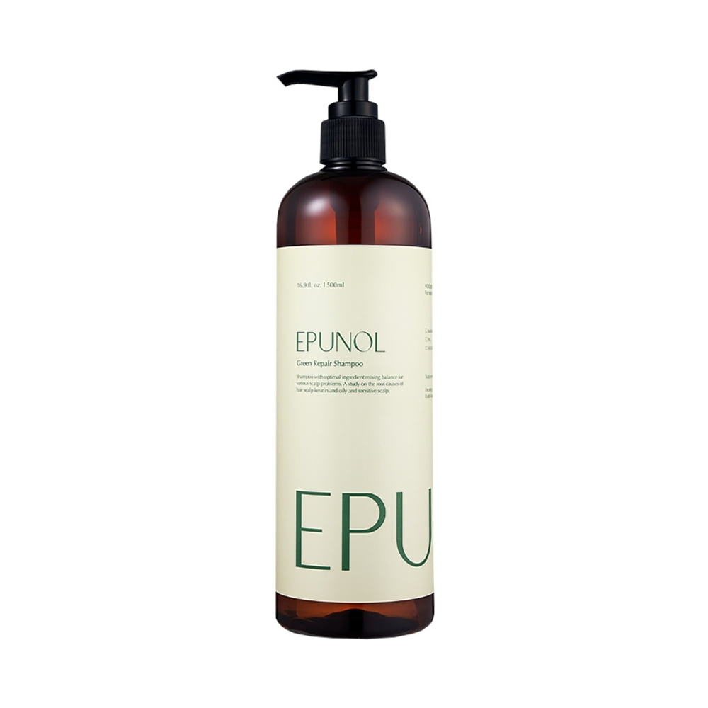 EPUNOL Восстанавливающий шампунь - Green Repair Shampoo ,500мл